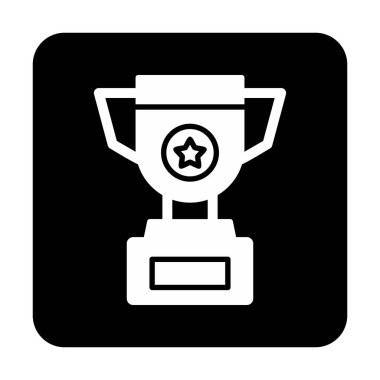 kupa simgesi, vektör çizimi