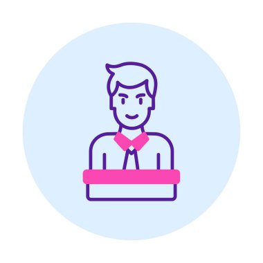 ana bilgisayar simgesi vektör çizimi