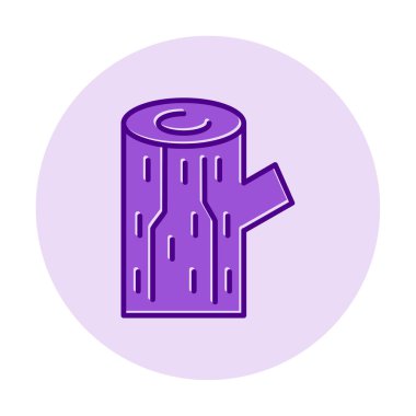 tahta günlük simgesi, vektör illüstrasyonu 