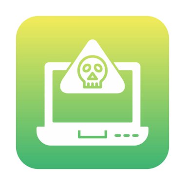 dizüstü bilgisayar simgesi, vektör illüstrasyonu basit tasarım