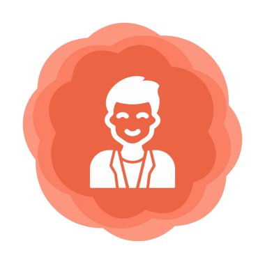 Doktor simgesinin vektör çizimi