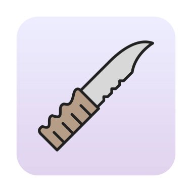  bıçak simgesi vektör illüstrasyon tasarımı