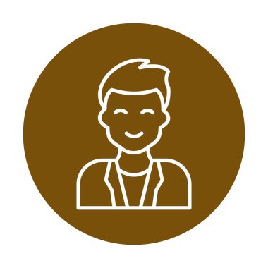 Doktor simgesinin vektör çizimi