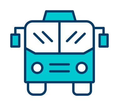 düz yol simgesi vektör illüstrasyonu