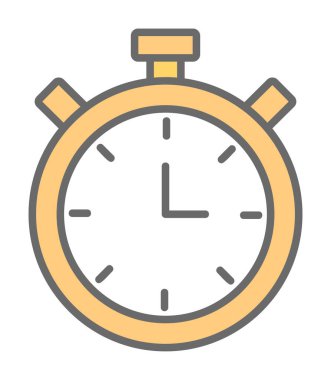 Kronometre basit vektör simgesi