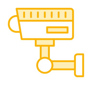 ccTV kamerasının vektör illüstrasyonu 