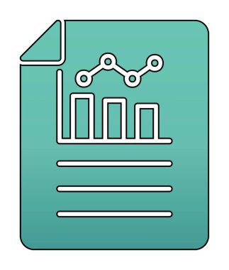 çubuk çizelgesi vektör illüstrasyonu