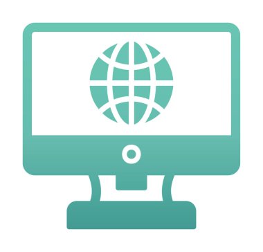 Internet bağlantısı simgesini vektör çizim