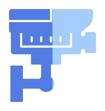 ccTV kamerasının vektör illüstrasyonu 