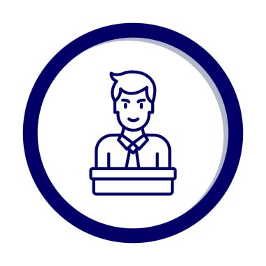 ana bilgisayar simgesi vektör çizimi