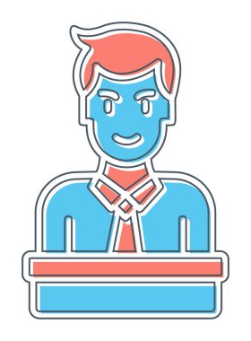 ana bilgisayar simgesi vektör çizimi