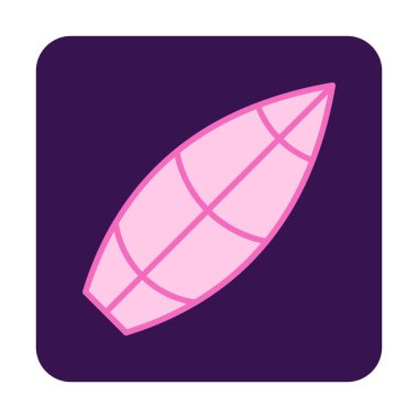 surfboard vector illustration modern icon