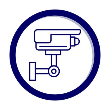 ccTV kamerasının vektör illüstrasyonu 