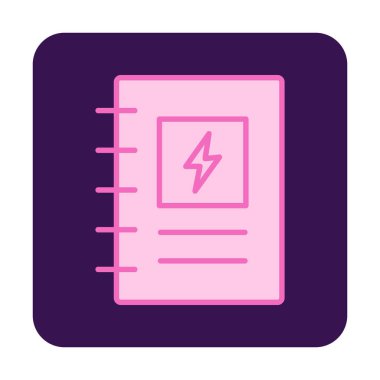 Basit Araştırma simgesi, vektör illüstrasyonu