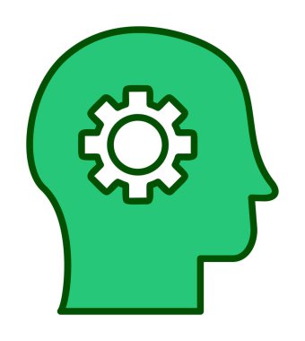 yaratıcı vektör düz renk simgesi 