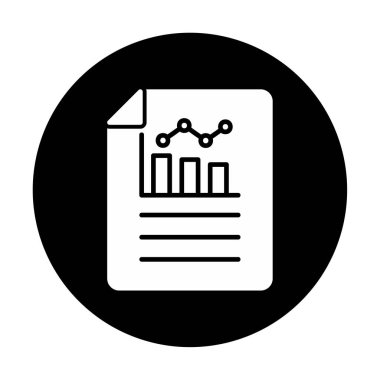 çubuk çizelgesi vektör illüstrasyonu