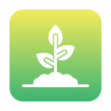 filizlenme simgesi, vektör illüstrasyonu  