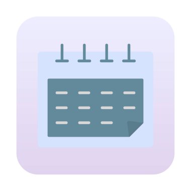 calendar icon, vector illustration design