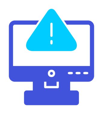 Hata imza simgesi vektör illüstrasyonu