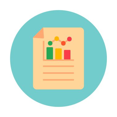 çubuk çizelgesi vektör illüstrasyonu