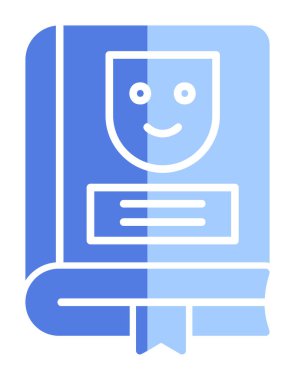 Çizgi Roman simgesi, vektör illüstrasyonu  