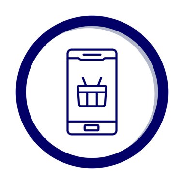 alışveriş sepeti ile smartphone