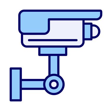 ccTV kamerasının vektör illüstrasyonu 