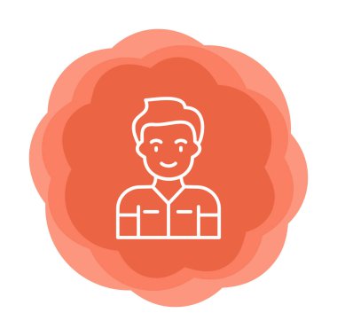 Dişçi web simgesi, vektör illüstrasyonu