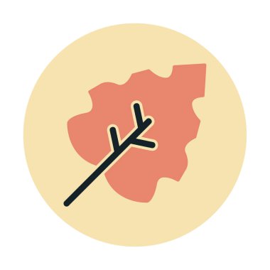 Doğa ve ekoloji sembolünün vektör illüstrasyonu. Doğa ve ekoloji hisse senedi vektörü çizimi. 