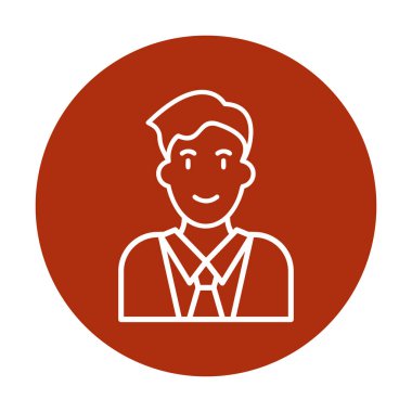 Vergi Denetleme Simgesi Vektör İllüstrasyonu