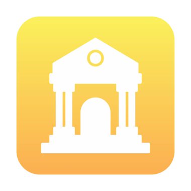 Simge vektör tasarlamak yapı Müzesi