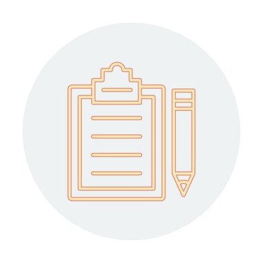 Pano simgesi, vektör illüstrasyonu basit tasarım