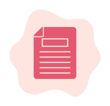 Seo Rapor. dosya belgesi izole edilmiş simge vektör illüstrasyon tasarımı                    