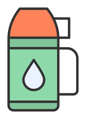 Termos simgesi ana hatlarıyla doldurulmuş