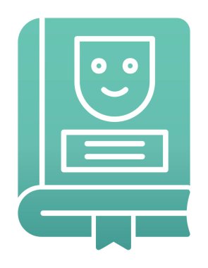 Çizgi Roman simgesi, vektör illüstrasyonu  