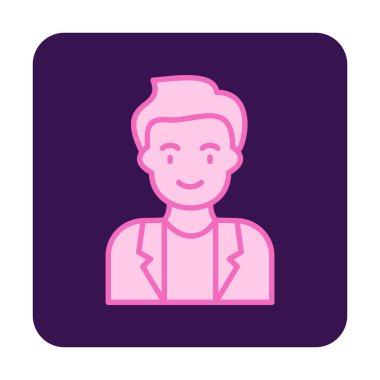 Dişçi web simgesi, vektör illüstrasyonu