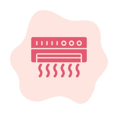 Klima ikonu vektör illüstrasyonu