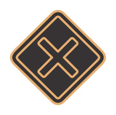 Tahriş simgesi için vektör illüstrasyonu  