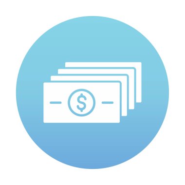 para düz simgesi, vektör illüstrasyonu