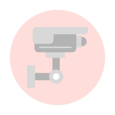 ccTV kamerasının vektör illüstrasyonu 