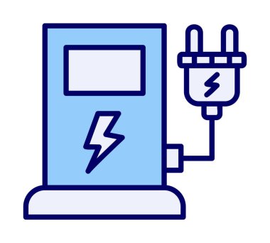 İstasyon simgesi tasarımı, vektör illüstrasyonu yükleniyor