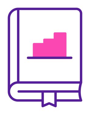 Çizelge simgesi, vektör illüstrasyonu   