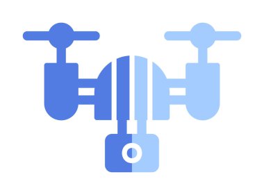 İHA simgesi, vektör illüstrasyonu  