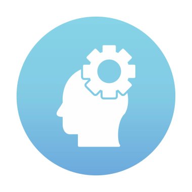 Yaratıcı süreç simgesi, vektör illüstrasyonu                       