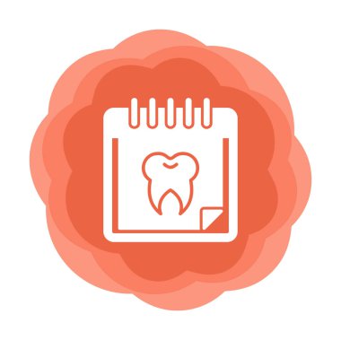 Vektör illüstrasyonundan diş atama simgesi 