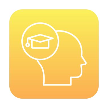 Simge, vektör illüstrasyon tasarımı öğreniliyor                  