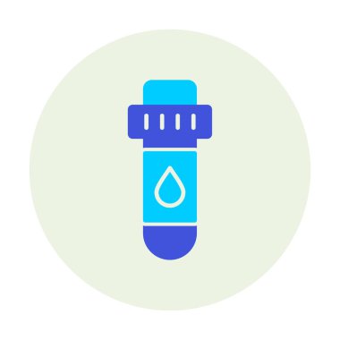 Kan Test Ağı simgesi, vektör illüstrasyonu