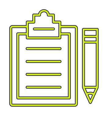 Pano simgesi, vektör illüstrasyonu basit tasarım