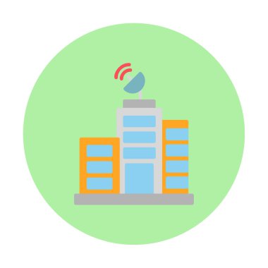 Basit Ağ Oluşturma simgesi, vektör çizimi