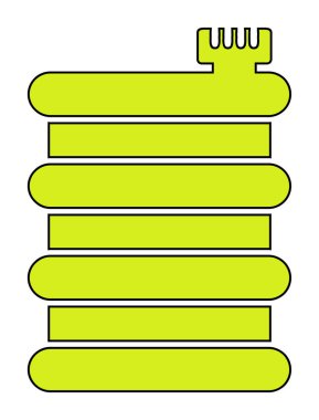 Fıçı ikonu. Vektör İllüstrasyonu